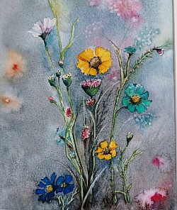 Bouquet de fleurs des champs