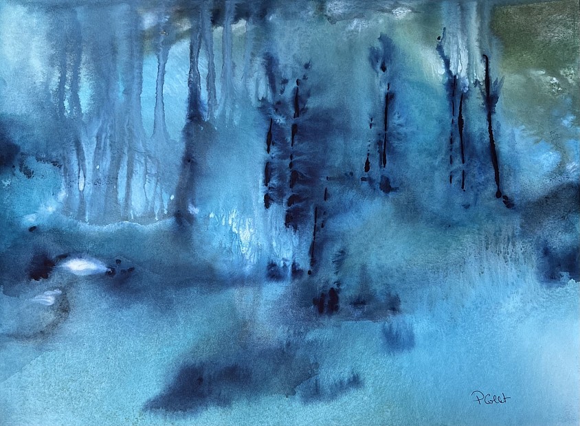 La forêt bleu